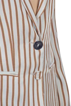 - Giacca - 450743 - Azzurro/Marrone^Maliparmi Hot