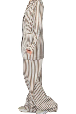 - Pantalone - 450741 - Azzurro/Marrone^Maliparmi Clearance