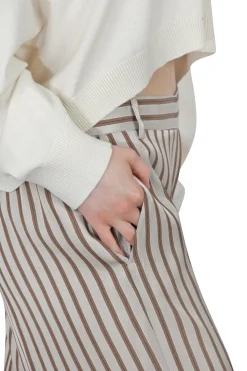 - Pantalone - 450741 - Azzurro/Marrone^Maliparmi Clearance