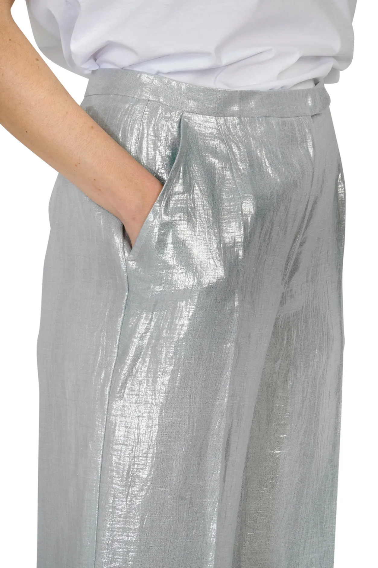 - Pantalone - 450745 - Argento^Maliparmi New