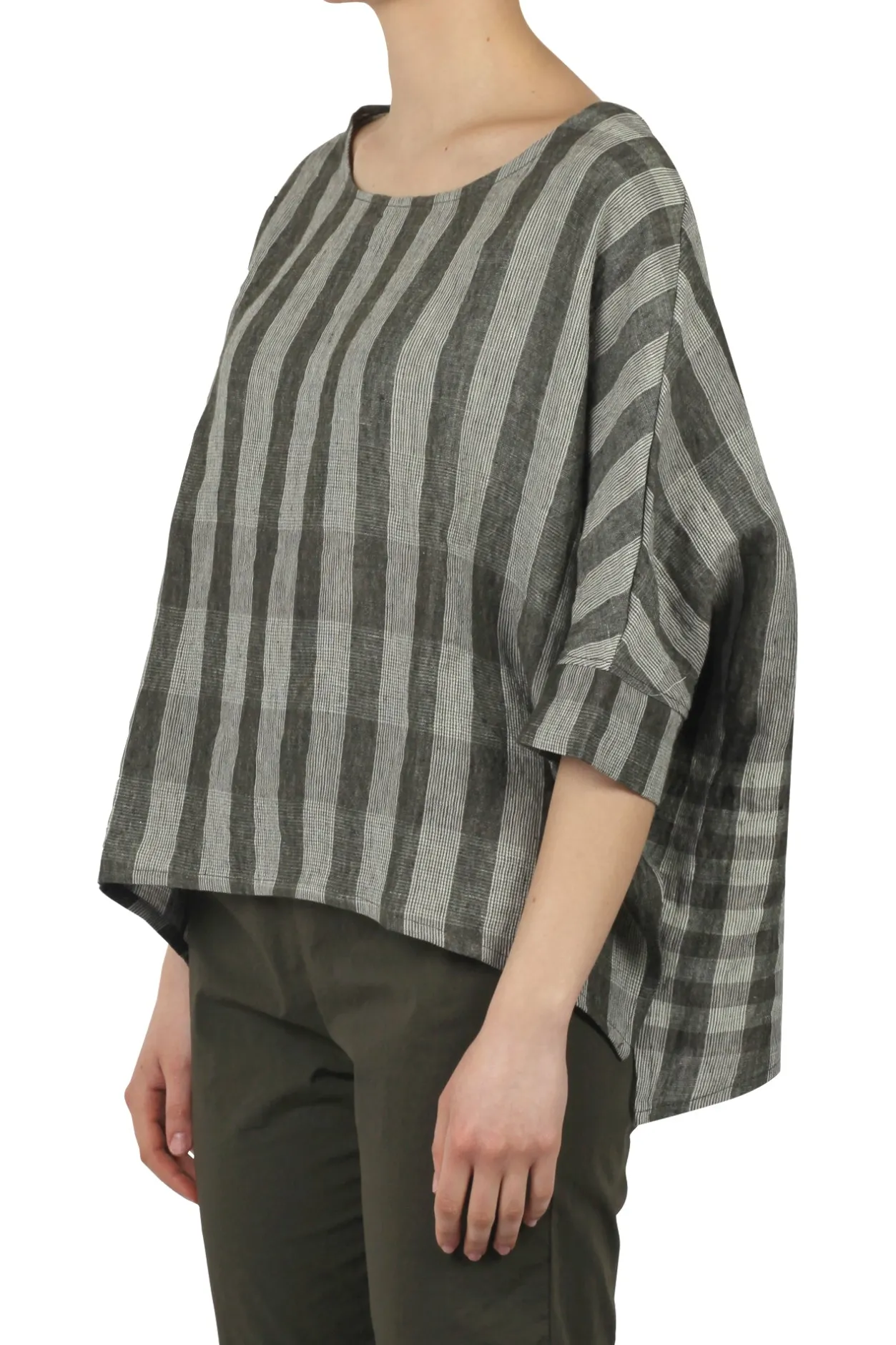 - Blusa - 450681 - Verde/Latte^Mama B Fashion
