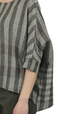 - Blusa - 450681 - Verde/Latte^Mama B Fashion
