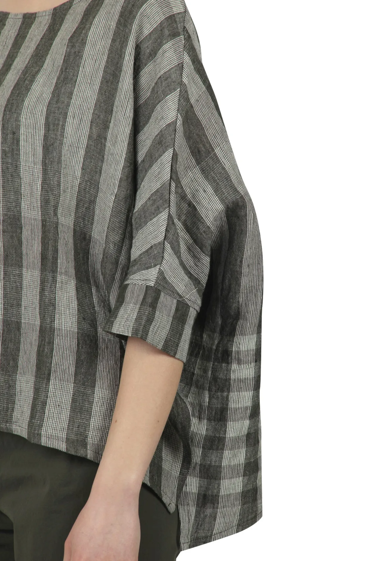 - Blusa - 450681 - Verde/Latte^Mama B Fashion