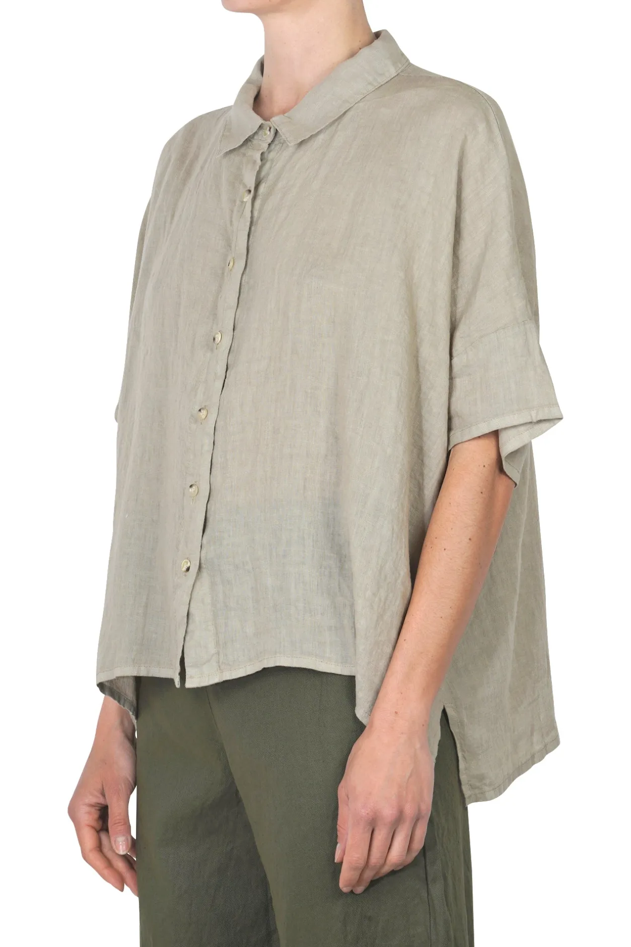 - Camicia - 450671 - Beige^Mama B Outlet