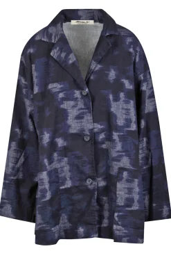- Giacca - 450674 - Fantasia Blu^Mama B Outlet