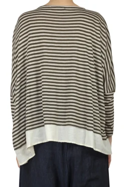 - Maglia - 450663 - Beige/Verde^Mama B Sale