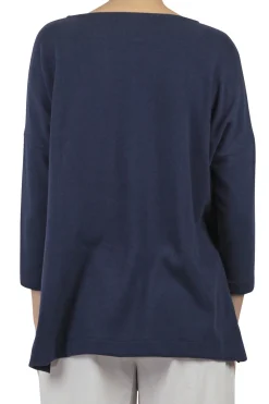 - Maglia - 450626 - Blu^Mama B Outlet