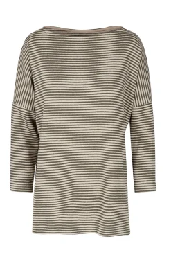 - Maglia - 450627 - Verde/Latte^Mama B Discount
