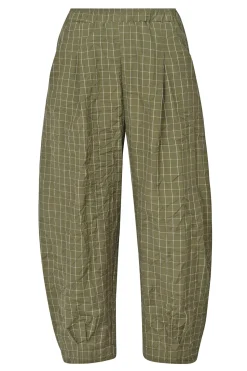 - Pantalone - 450655 - Verde/Latte^Mama B Fashion