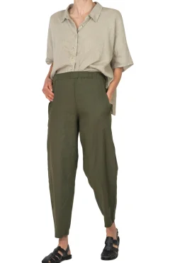 - Pantalone - 450647 - Verde^Mama B Fashion