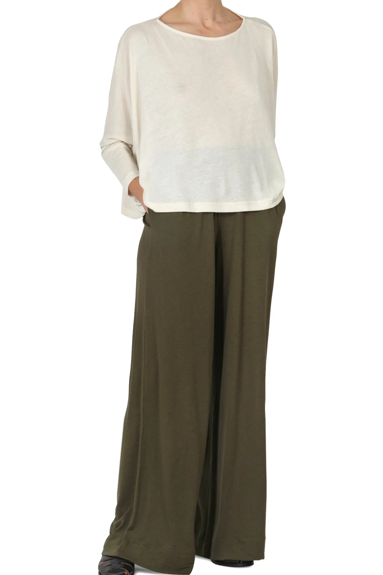 - Pantalone - 450667 - Verde^Mama B Clearance