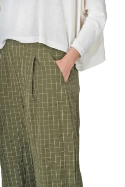 - Pantalone - 450655 - Verde/Latte^Mama B Fashion