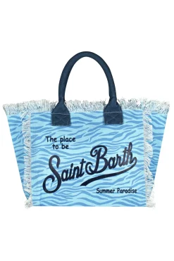 - Borsa grande - 450955 - Fantasia Azzurro^MC2 Saint Barth Best