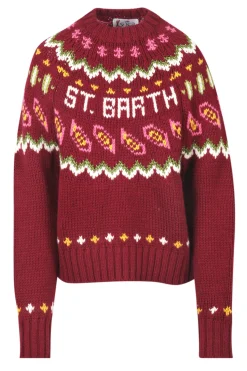 - Maglia - 441703 - Fantasia Bordeaux^MC2 Saint Barth Online