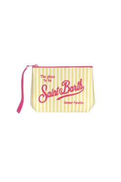 - Pochette - 451571 - Giallo/Rosa^MC2 Saint Barth Fashion
