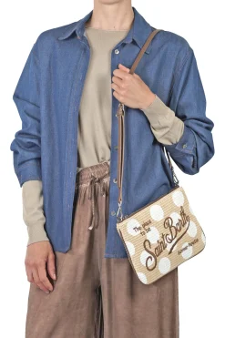 - Pochette - 450926 - Bianco/Beige^MC2 Saint Barth New