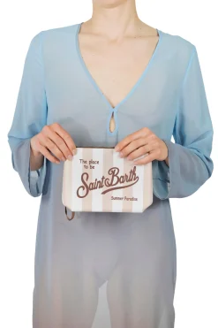 - Pochette - 450973 - Beige/Bianco^MC2 Saint Barth Online