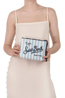 - Pochette - 451570 - Bianco/Azzurro^MC2 Saint Barth Hot