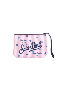 - Pochette - 451576 - Rosa/Blu^MC2 Saint Barth New