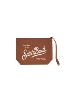 - Pochette - 451569 - Caramello^MC2 Saint Barth Discount