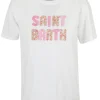 - T-shirt - 451555 - Bianco/Rosa^MC2 Saint Barth Fashion