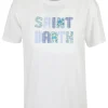 - T-shirt - 451556 - Bianco/Blu^MC2 Saint Barth Outlet