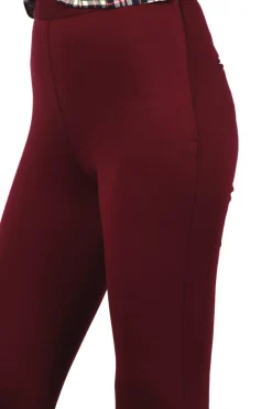 - Pantalone - 401439 - Bordeaux^Merci Hot