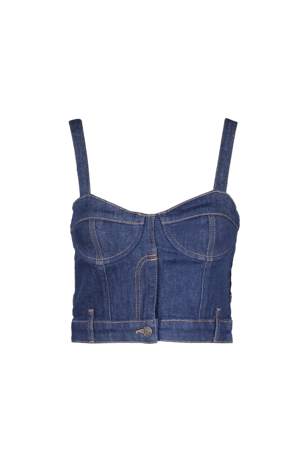- Crop top - 430111 - Denim^MO5CH1NO JEANS - Moschino Best