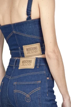 - Crop top - 430111 - Denim^MO5CH1NO JEANS - Moschino Best