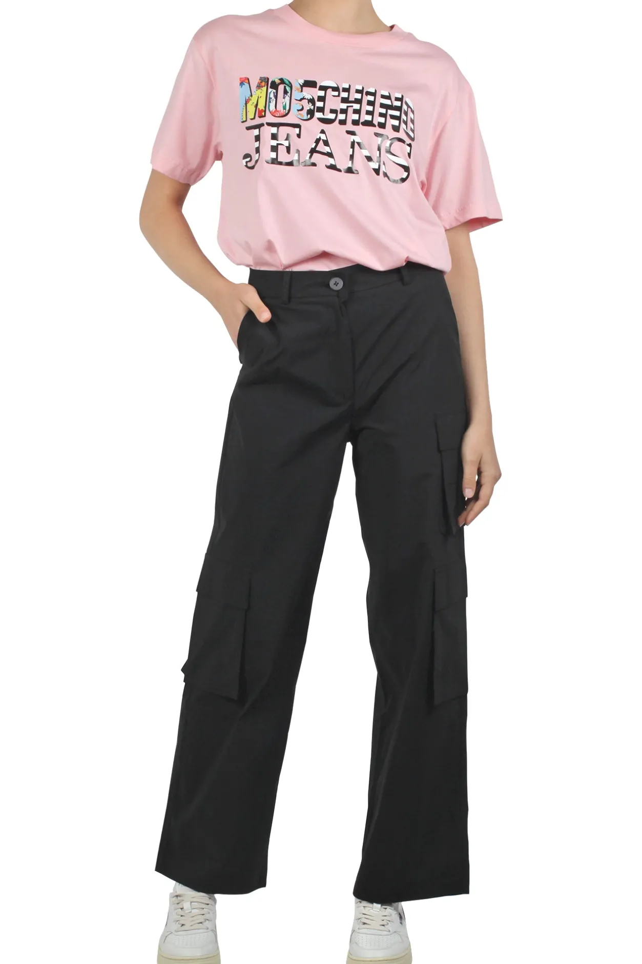 - T-shirt - 431641 - Rosa^MO5CH1NO JEANS - Moschino Best