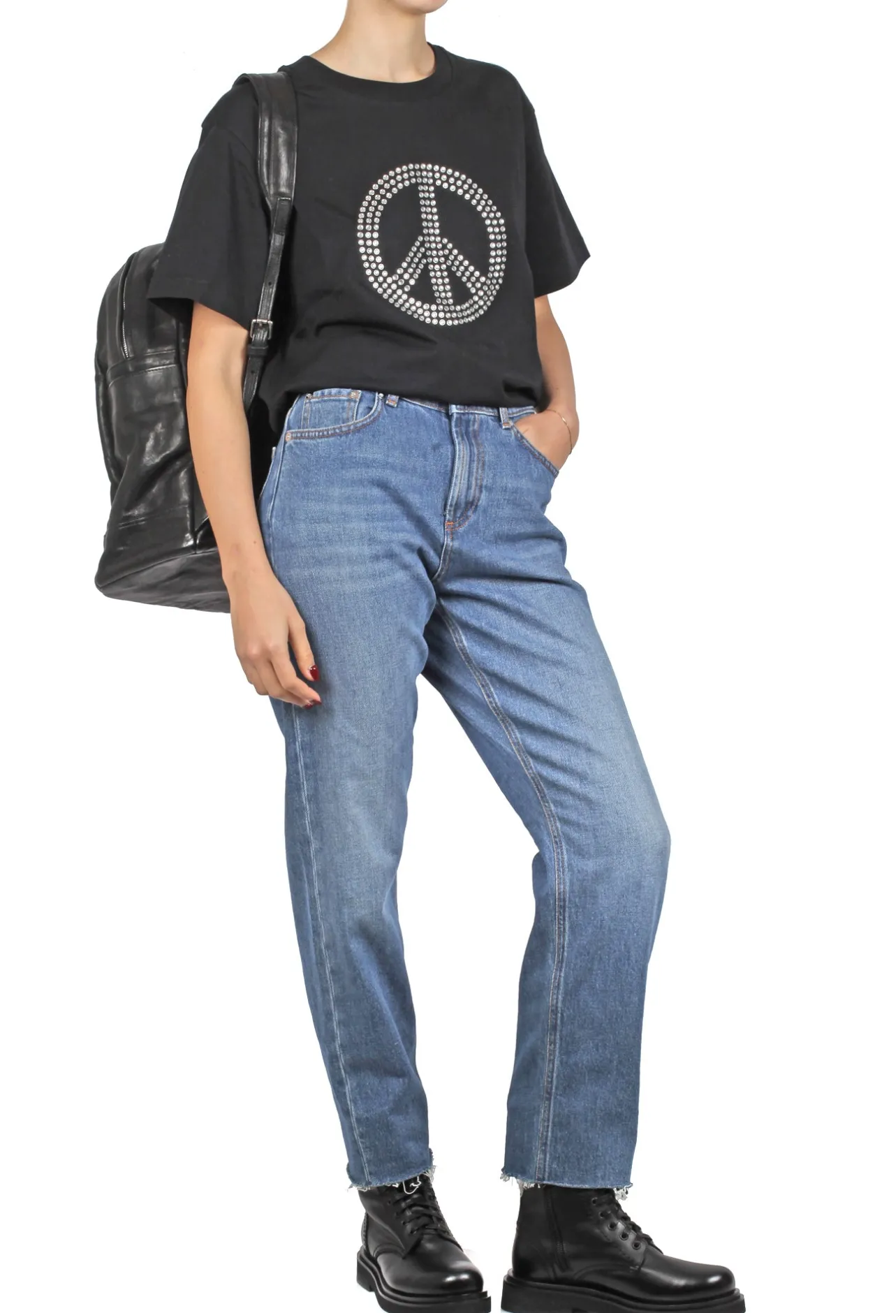 - T-shirt - 421596 - Nero^MO5CH1NO JEANS - Moschino Sale