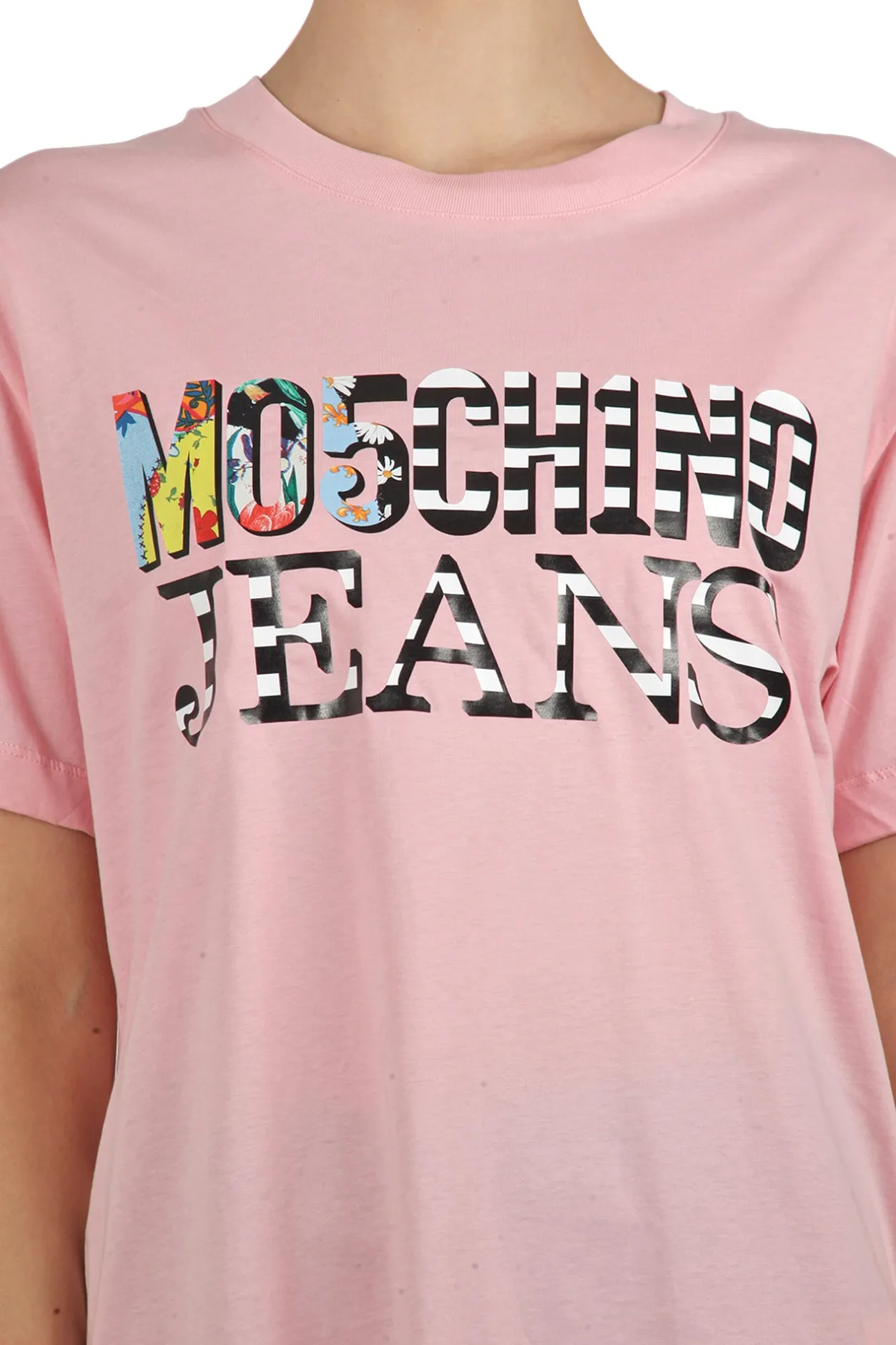 - T-shirt - 431641 - Rosa^MO5CH1NO JEANS - Moschino Best