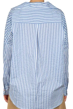 - Blusa - 450077 - Bianco/Blu^Neirami Discount