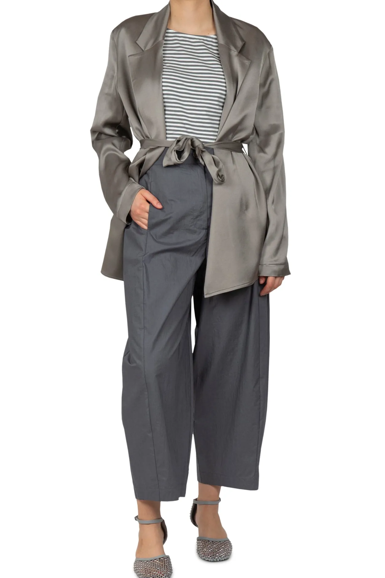 - Pantalone - 450078 - Grigio^Neirami Best