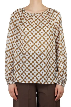 - Blusa - 450231 - Bianco/Tabacco^NIU Sale