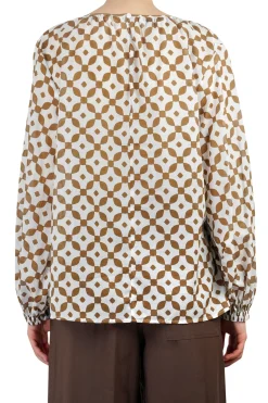 - Blusa - 450231 - Bianco/Tabacco^NIU Sale