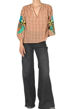 - Blusa - 450221 - Fantasia Arancione^NIU Fashion