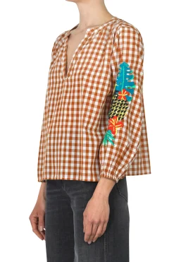 - Blusa - 450221 - Fantasia Arancione^NIU Fashion
