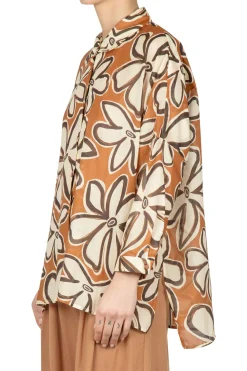 - Camicia - 450216 - Fantasia Cammello^NIU Fashion