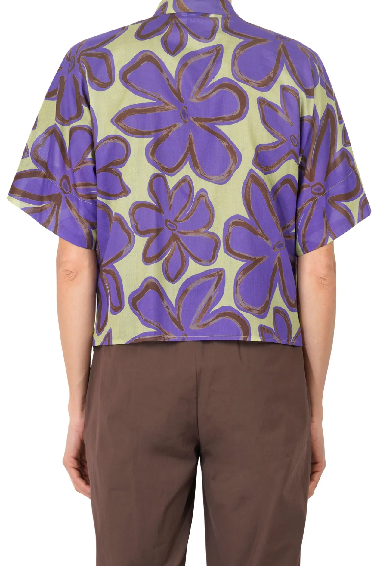 - Camicia - 450214 - Verde/Viola^NIU Fashion