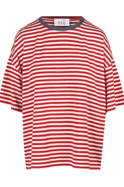 - T-shirt - 450210 - Bianco/Rosso^NIU Hot