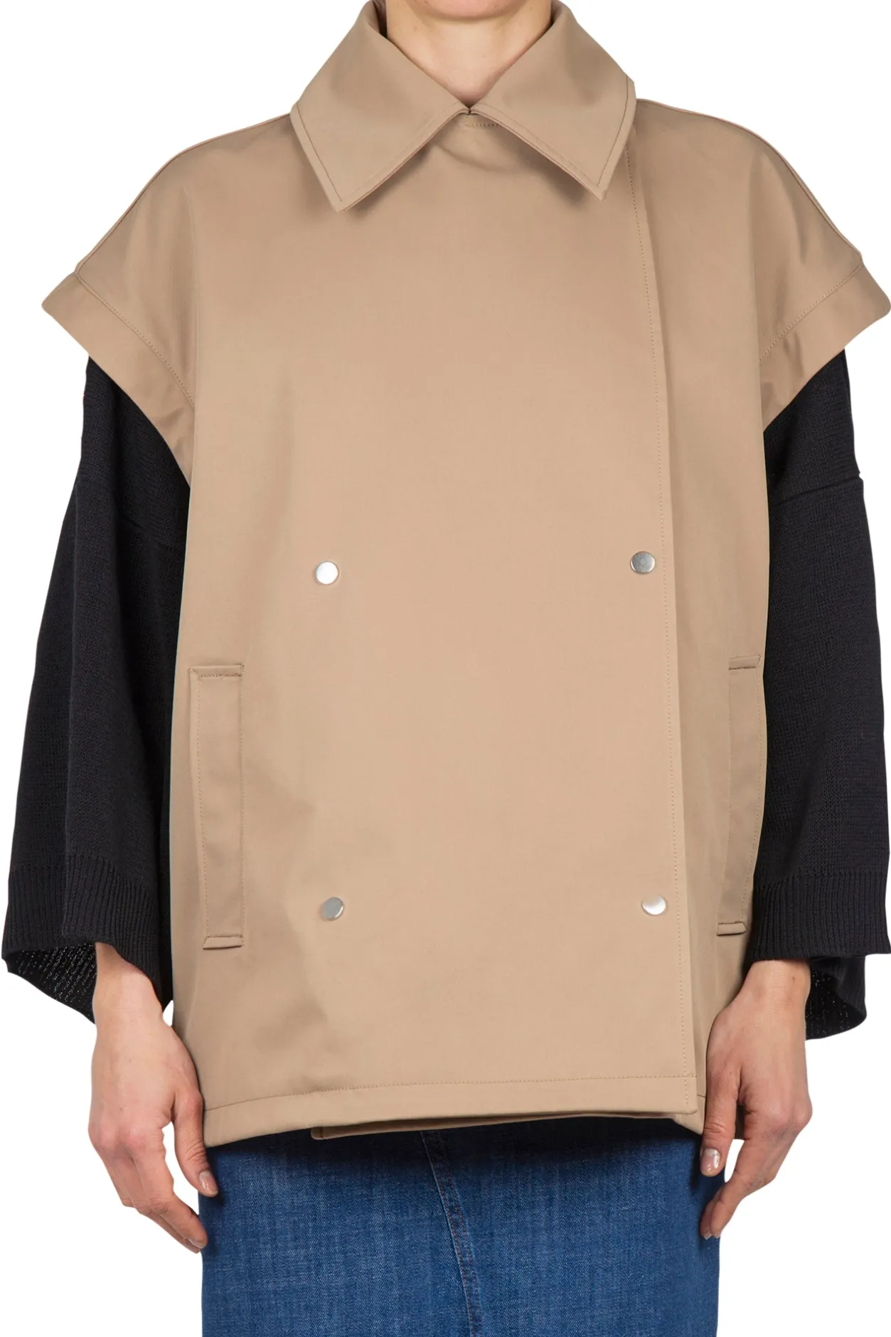 - Gilet - 451042 - Beige^OOF WEAR Clearance