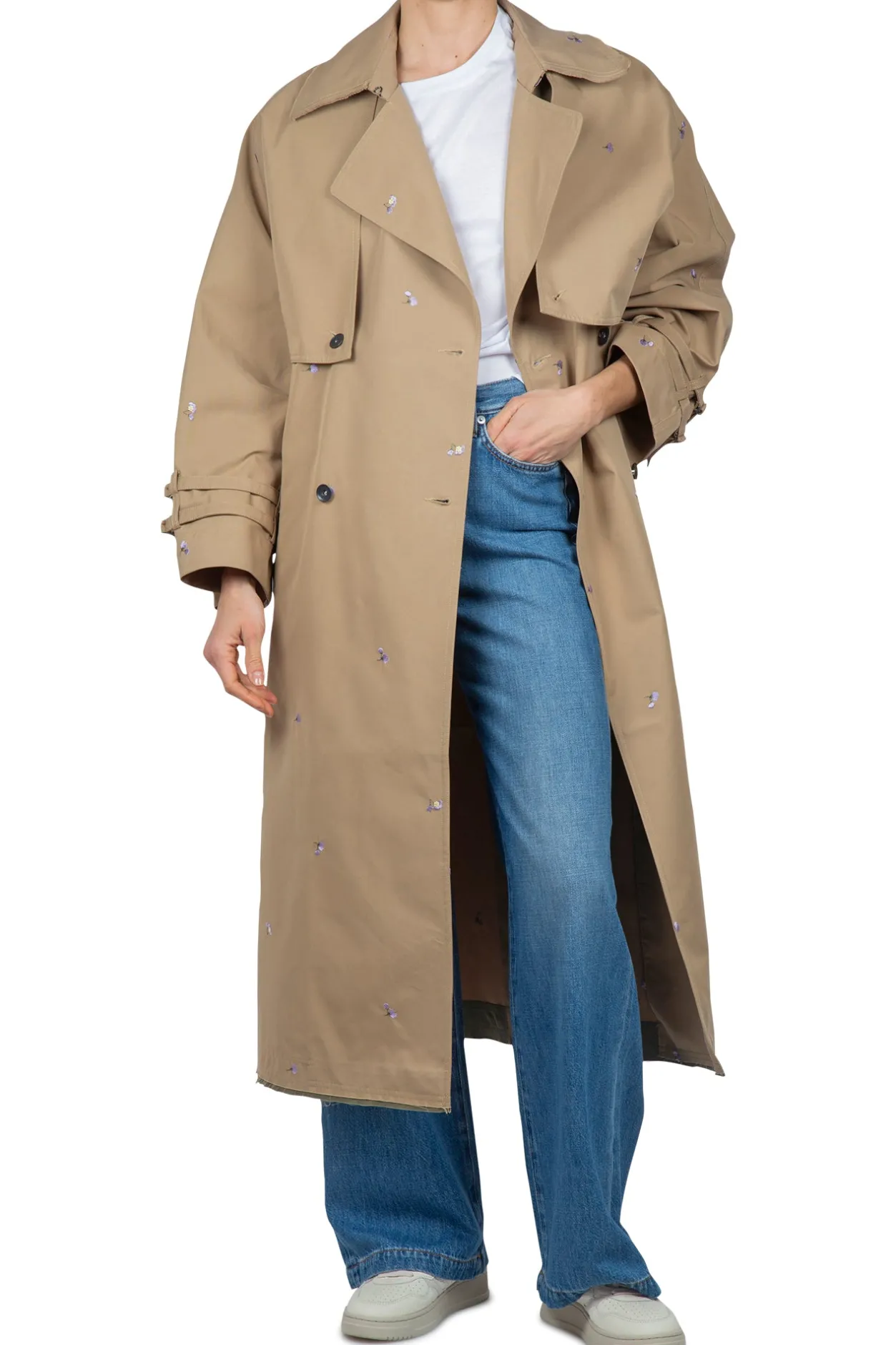 - Trench - 451038 - Beige^OOF WEAR Fashion