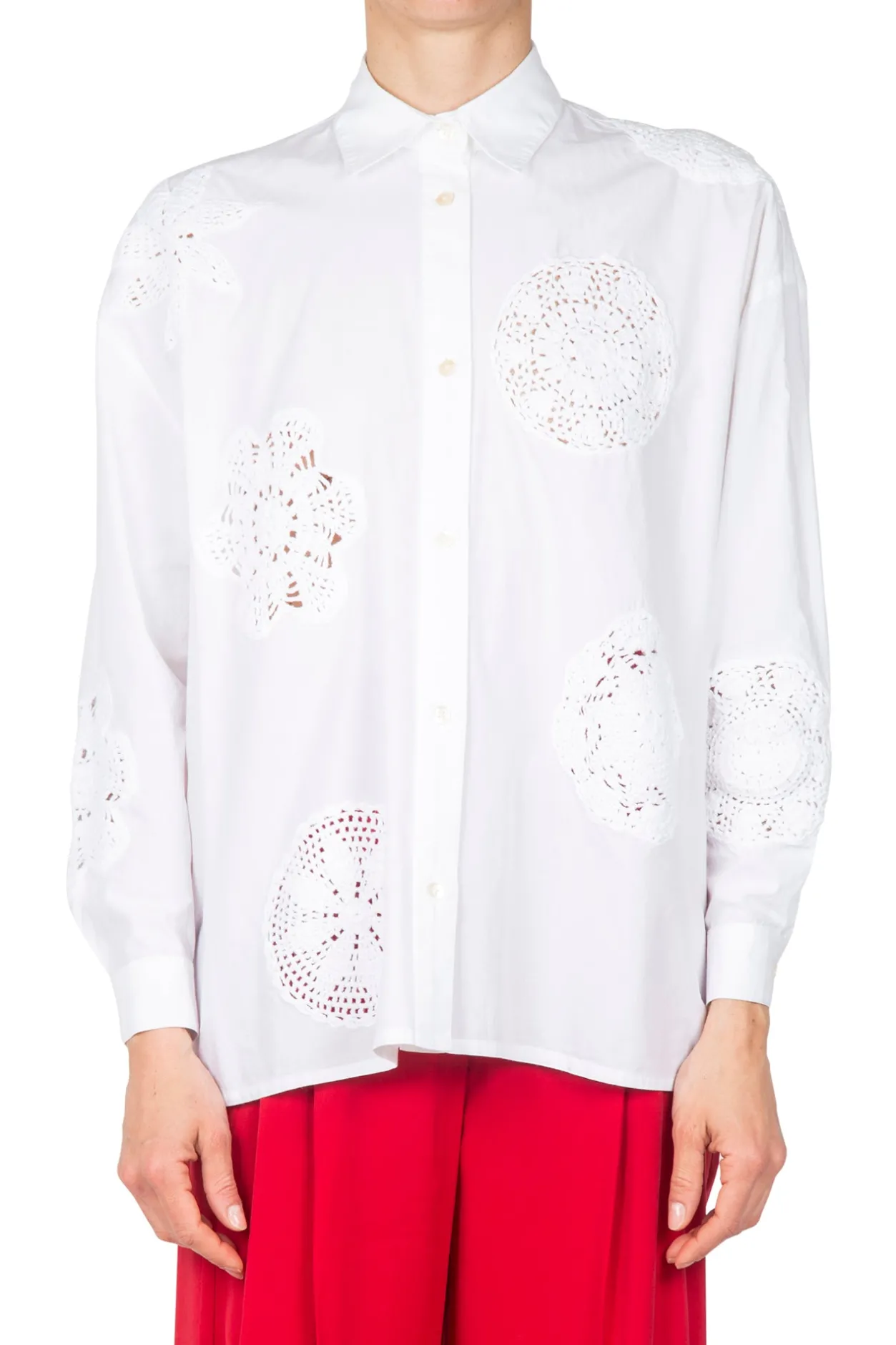 - Camicia - 450374 - Bianco^Ottod'ame Discount