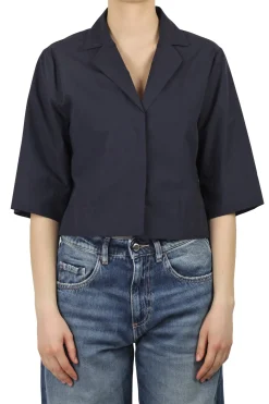 - Camicia - 450352 - Blu^Ottod'ame Discount
