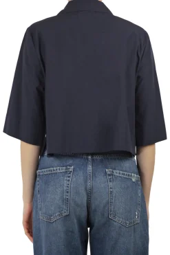 - Camicia - 450352 - Blu^Ottod'ame Discount