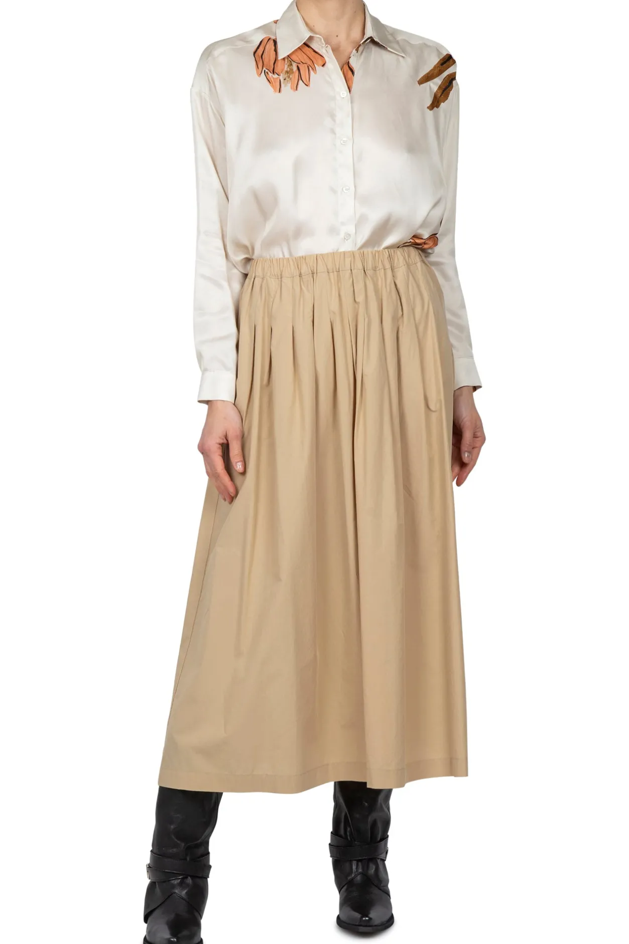 - Camicia - 450400 - Latte^Ottod'ame Discount