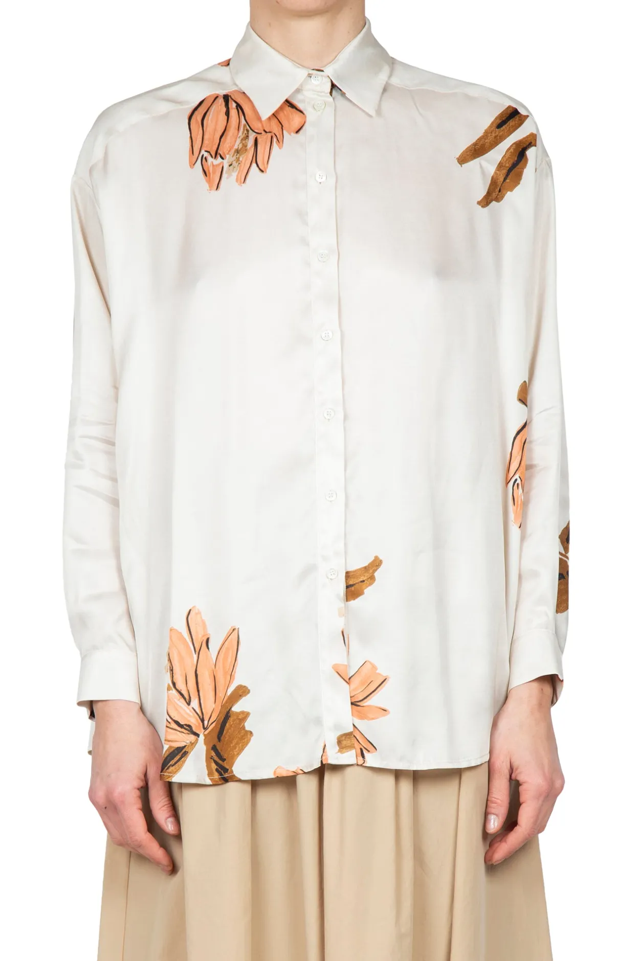 - Camicia - 450400 - Latte^Ottod'ame Discount