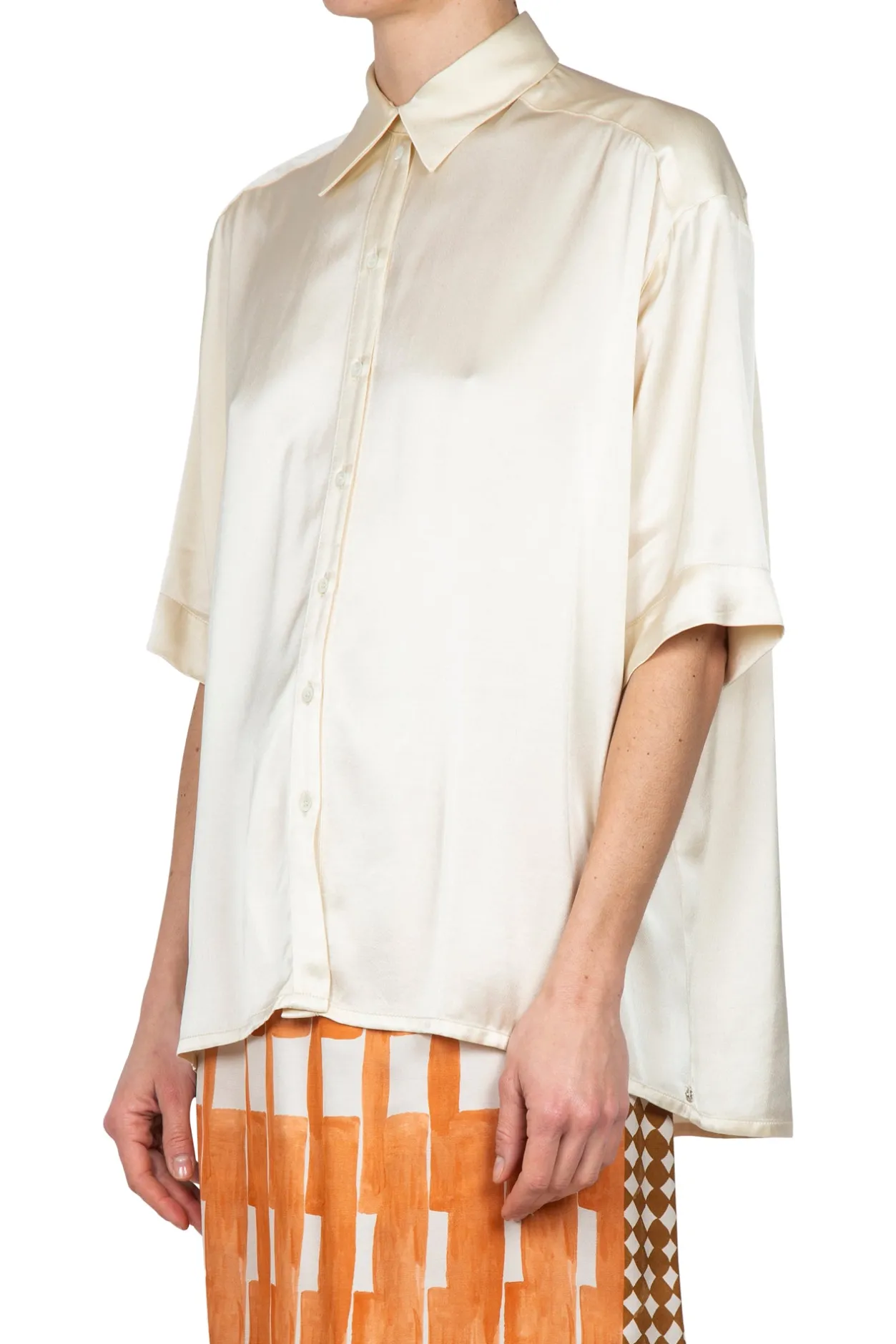 - Camicia - 450403 - Latte^Ottod'ame Sale