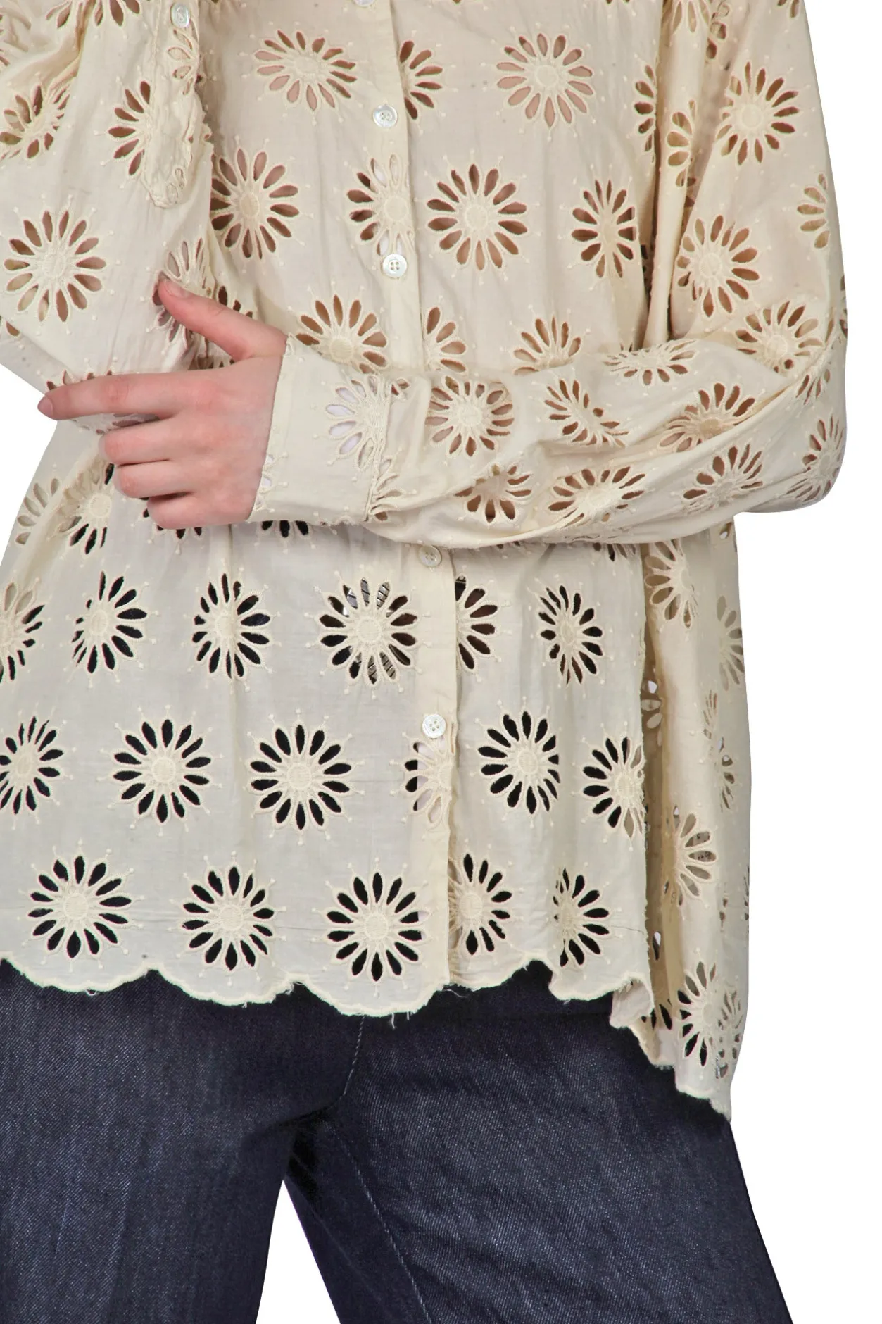 - Camicia - 450378 - Latte^Ottod'ame Fashion